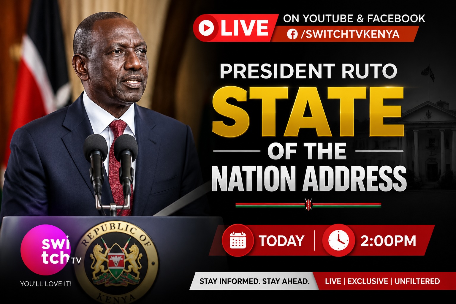 Ruto address to the nation