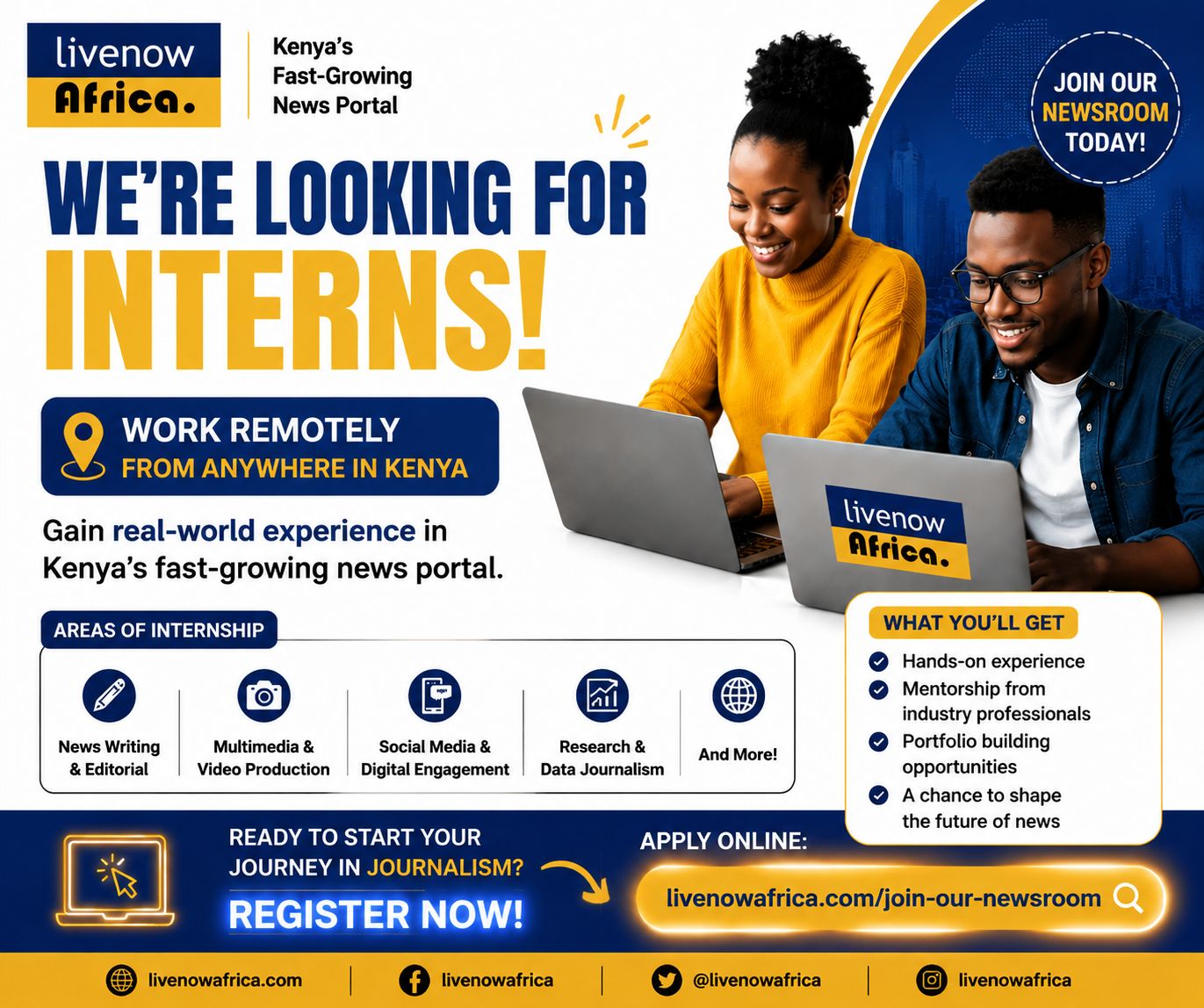 Internship - Livenow Africa